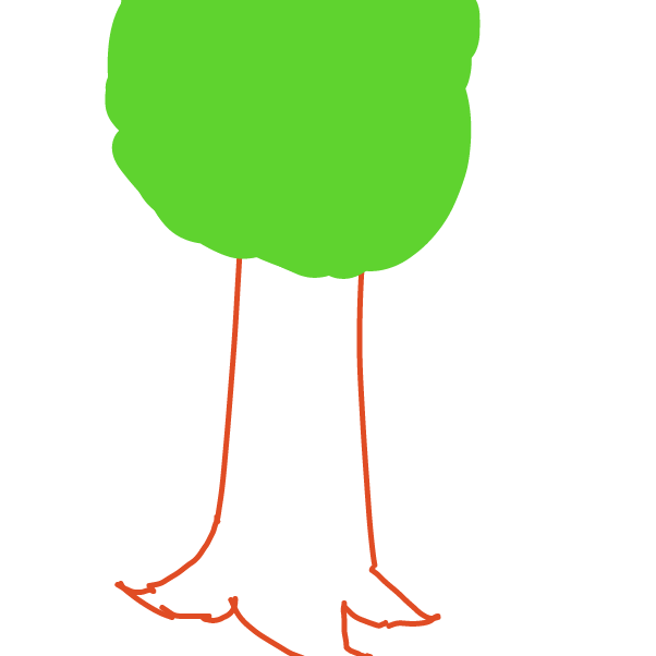 tree - Online Drawing Game Comic Strip Panel by Space