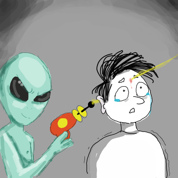 Drawing in 😭🔫  by Aesthetic Bagel