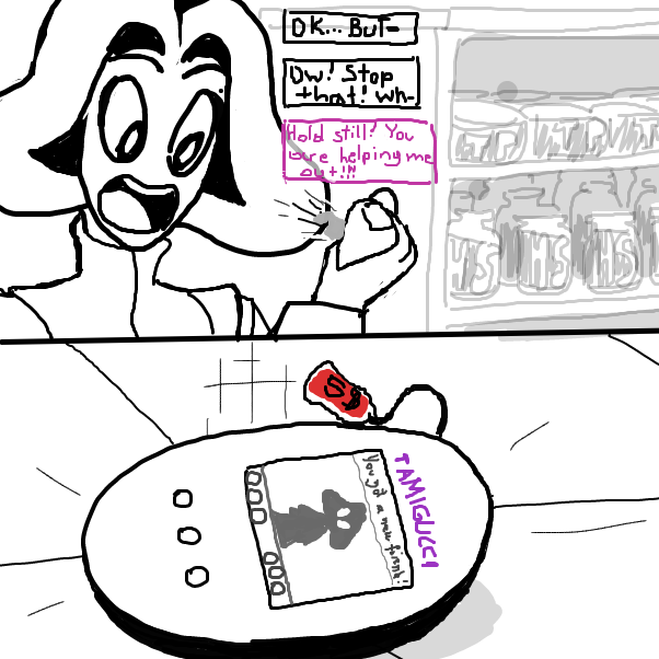  - Online Drawing Game Comic Strip Panel by Sluggishfella