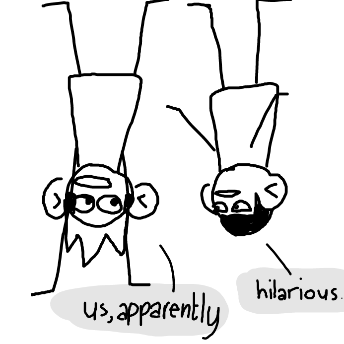  - Online Drawing Game Comic Strip Panel by wrecktangle