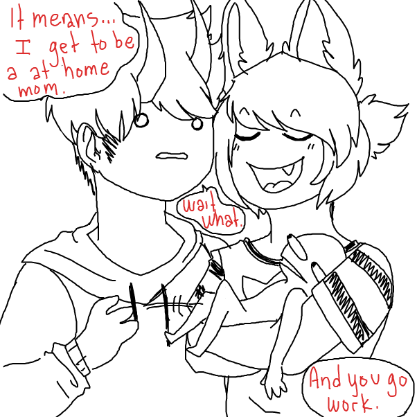 Sorry if this is shit. My layers messed up and I had to redraw a lot. ): - Online Drawing Game Comic Strip Panel by Nephtys