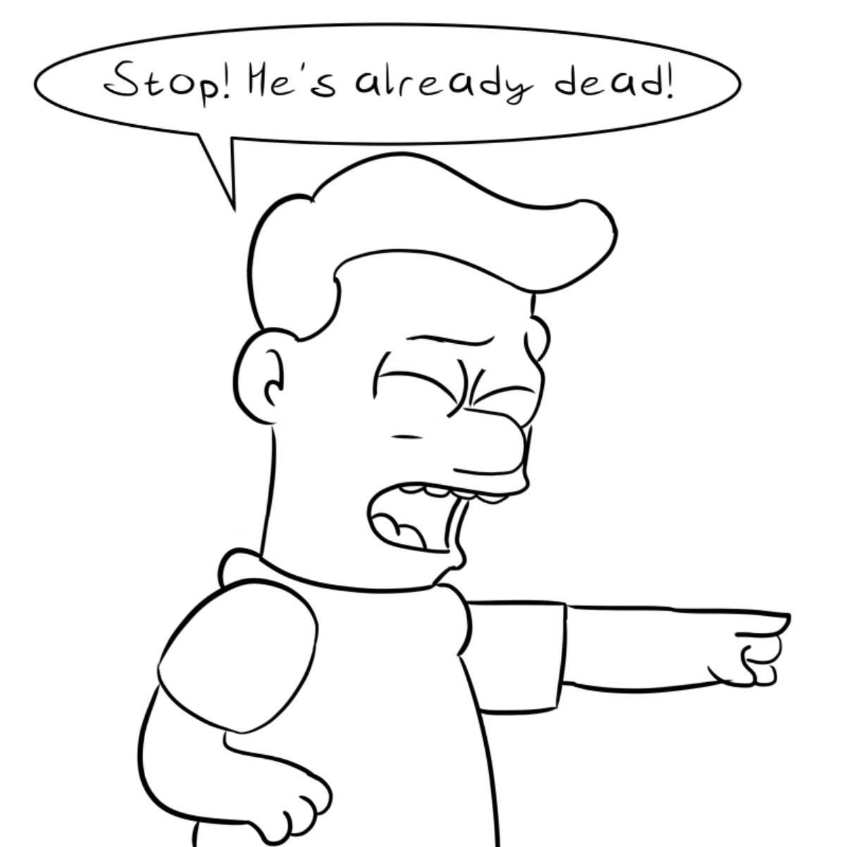  - Online Drawing Game Comic Strip Panel by CherryFlavored