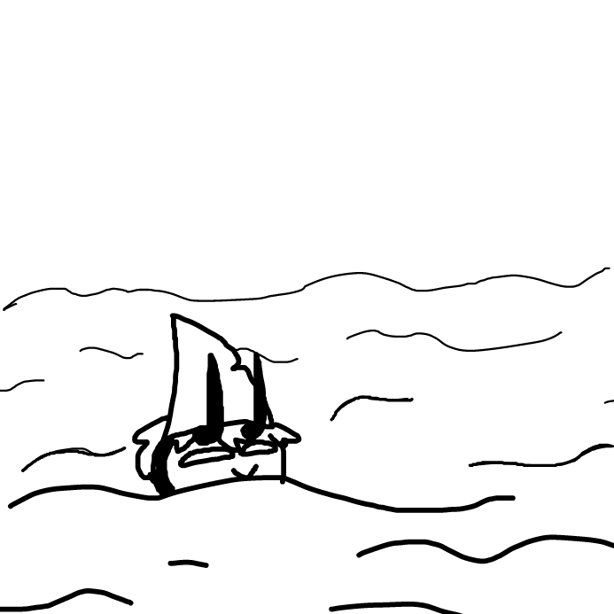 can now swim because sebby taught him how x3 - Online Drawing Game Comic Strip Panel by wrecktangle