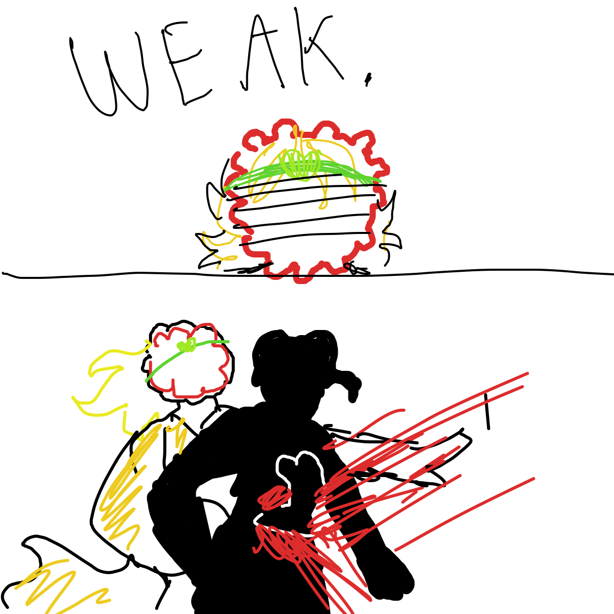  - Online Drawing Game Comic Strip Panel by kumatora