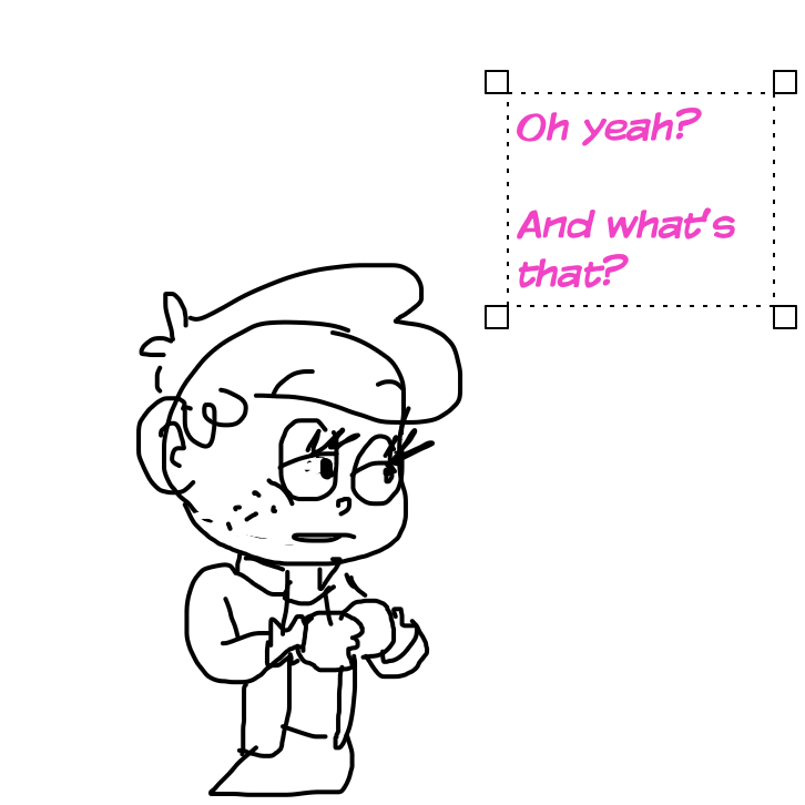  - Online Drawing Game Comic Strip Panel by CherryFlavored