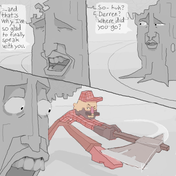 Drawing in Oh No by Chepley