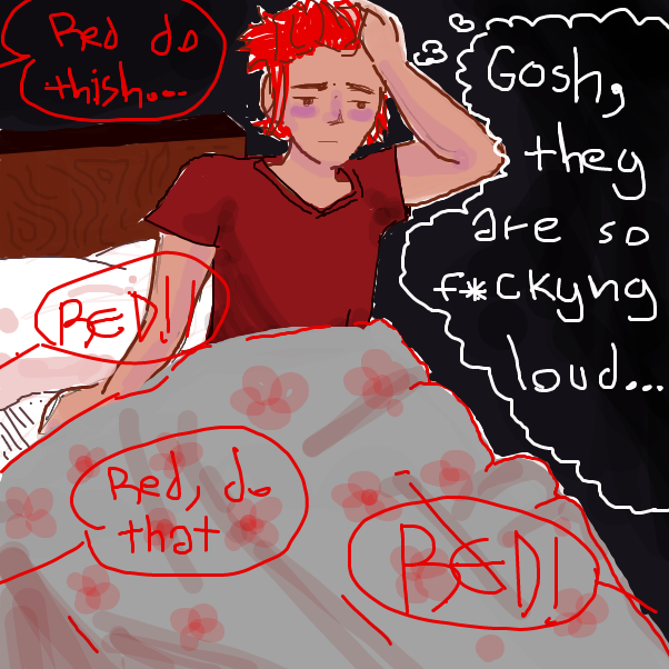 Drawing in Morning by ChocolateconCafe