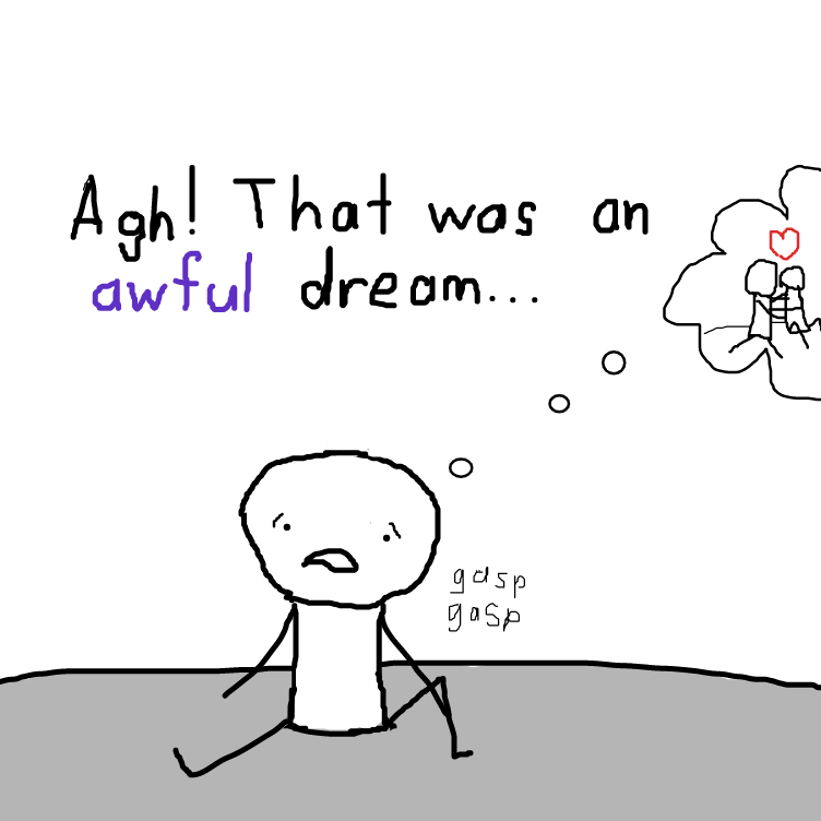 I couldn't help but add another plot twist, despite my mediocre art skill. - Online Drawing Game Comic Strip Panel by Allors