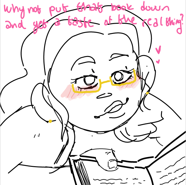 Drawing in wholesome by DistantEggSong