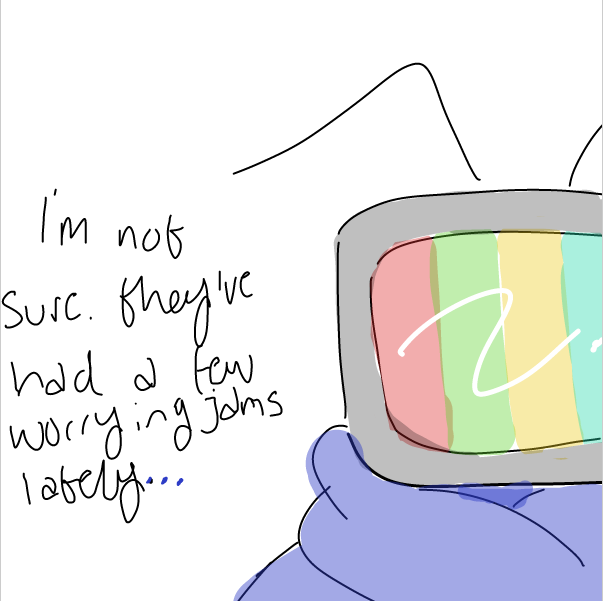  - Online Drawing Game Comic Strip Panel by DistantEggSong