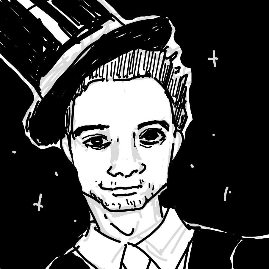 that guy turns out to be brandon urie - Online Drawing Game Comic Strip Panel by unyu
