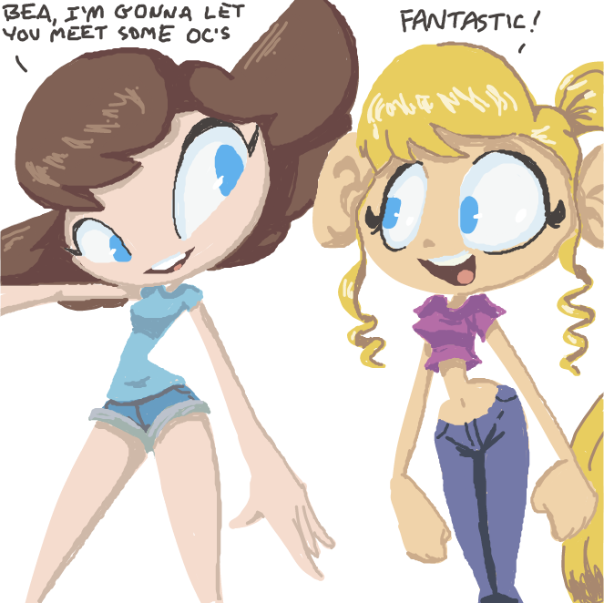 Add your OC! You don't have to color if you don't want to. But I hope you do :) - Online Drawing Game Comic Strip Panel by Sasha_Cakes