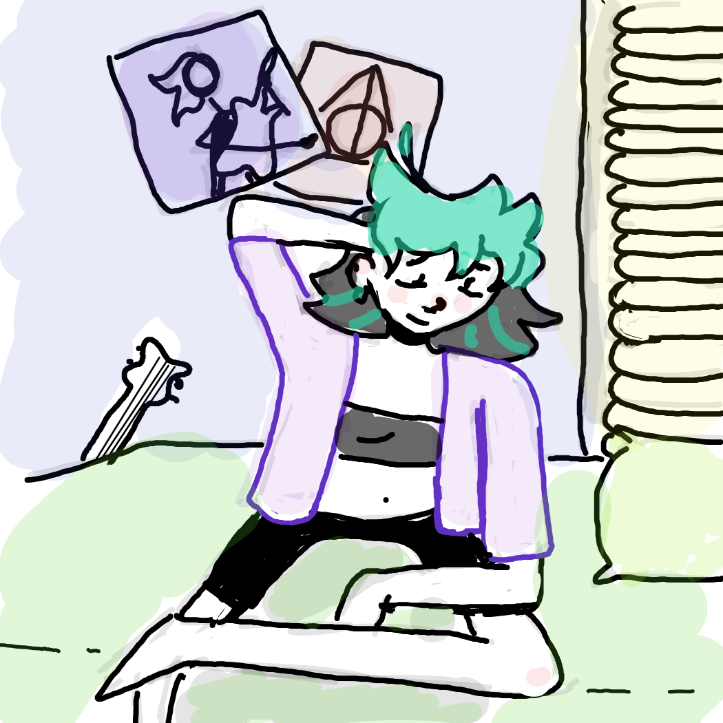 "She can never stop my schemes" - Online Drawing Game Comic Strip Panel by Rednightlights