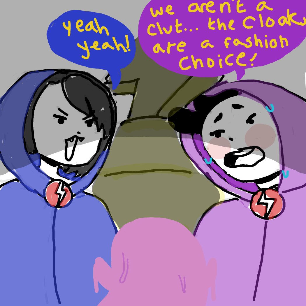 :) - Online Drawing Game Comic Strip Panel by Rednightlights