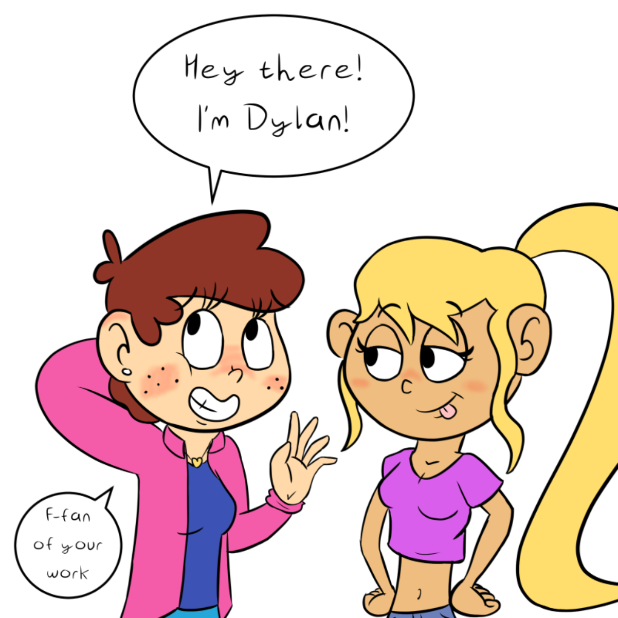  - Online Drawing Game Comic Strip Panel by CherryFlavored