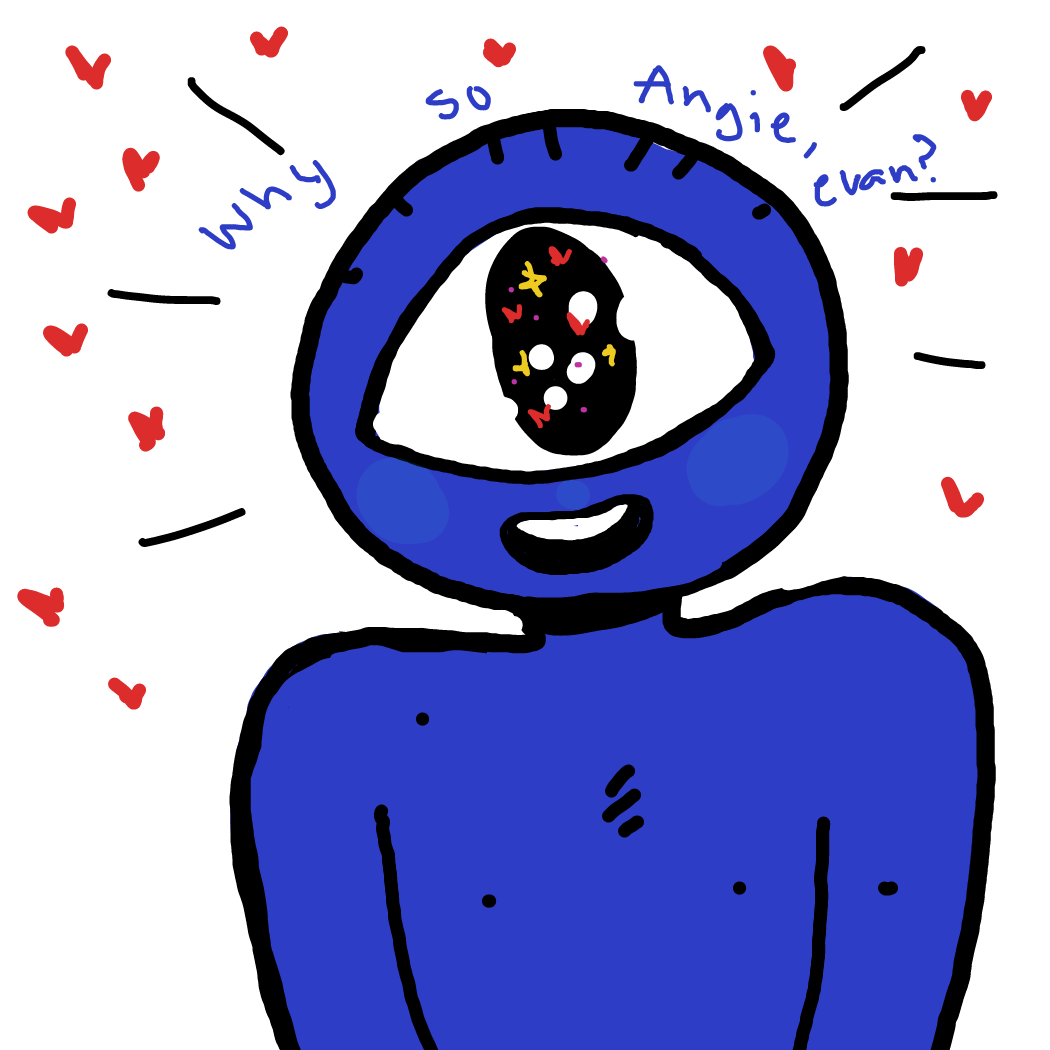 Drawing in Why is he angie? by Rednightlights