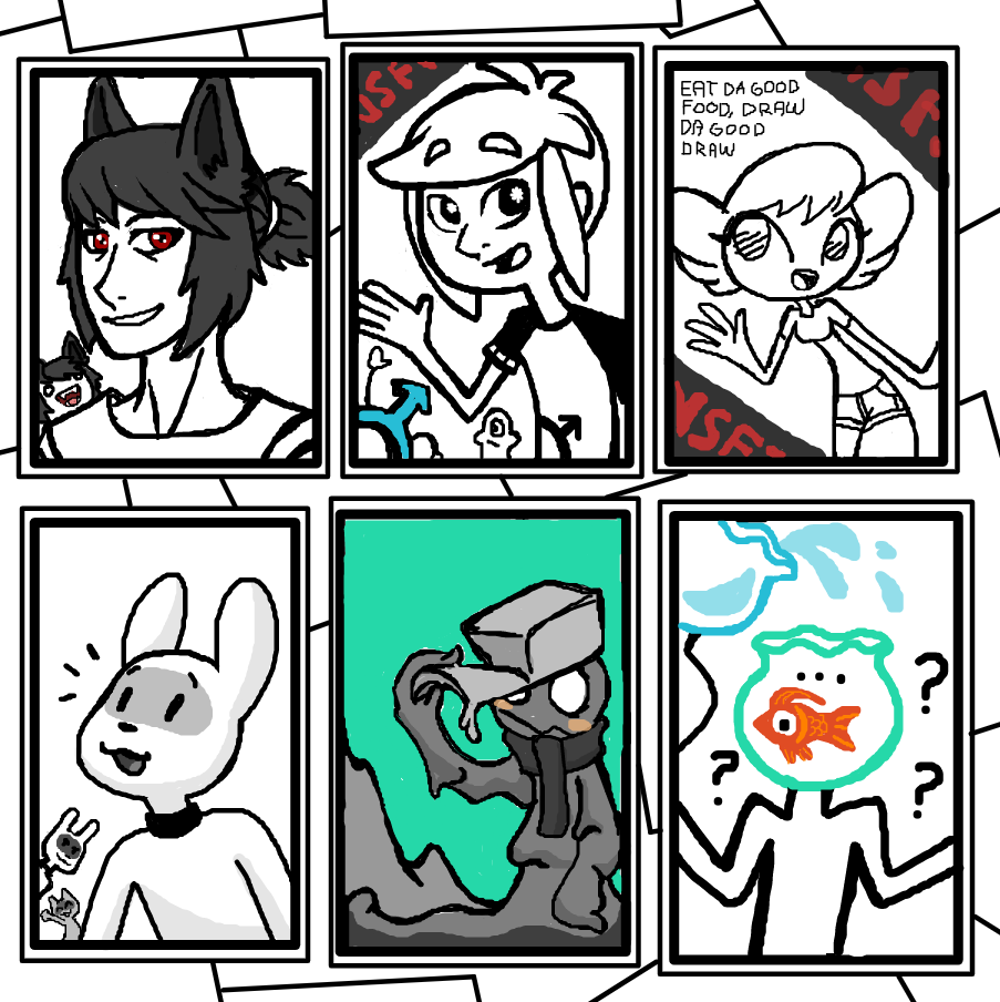  - Online Drawing Game Comic Strip Panel by SeanTrunks