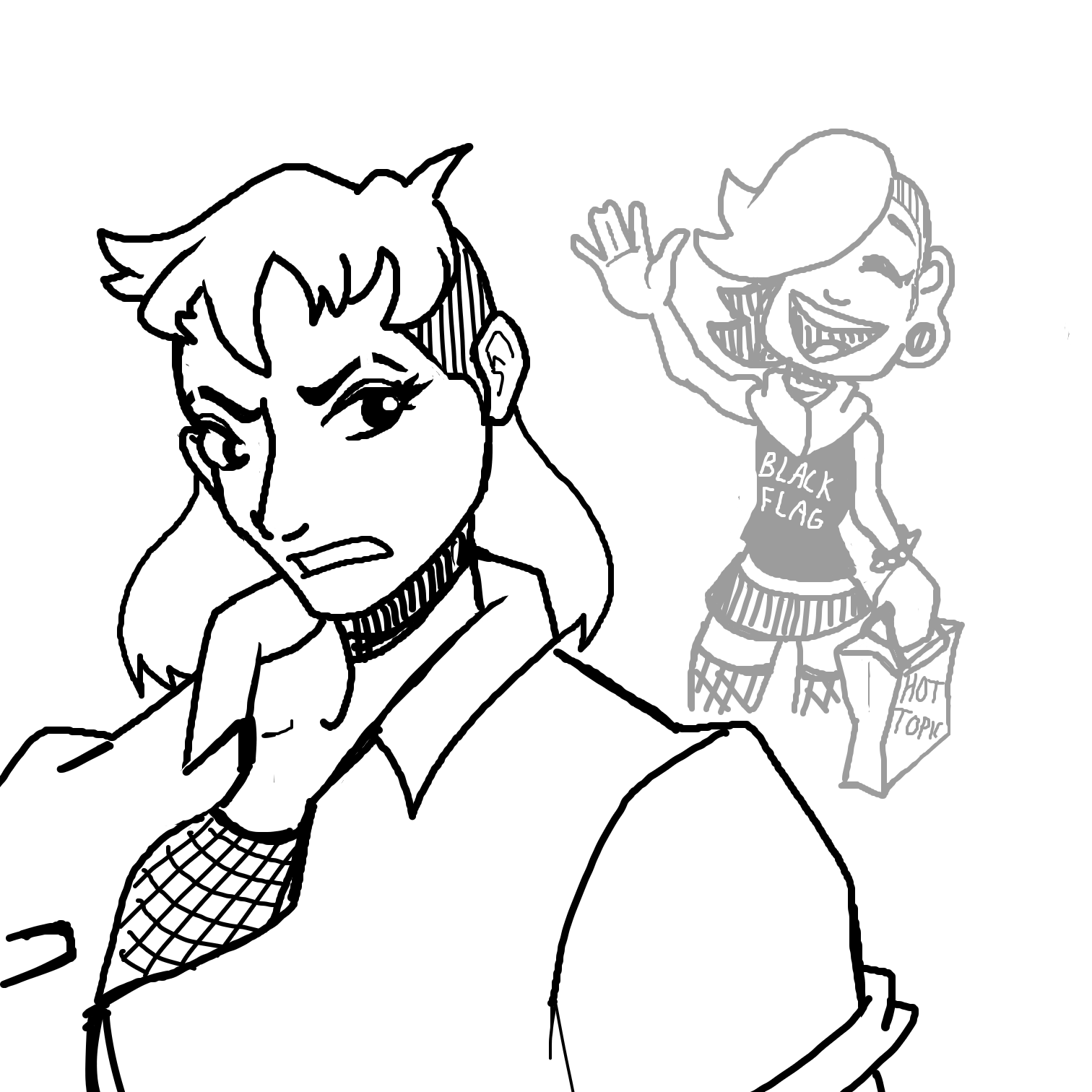  - Online Drawing Game Comic Strip Panel by sirchadly