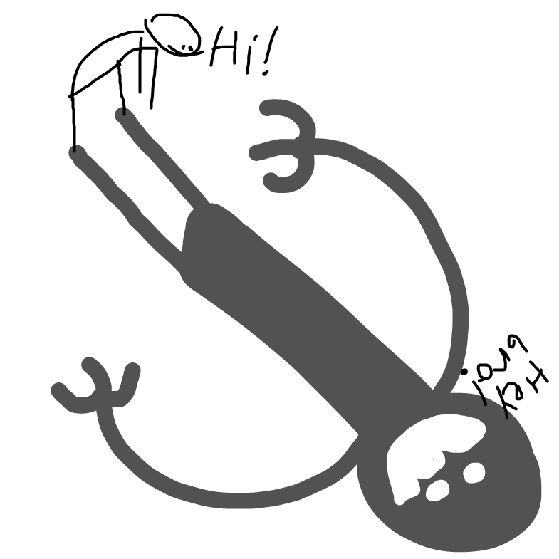 He is nice - Online Drawing Game Comic Strip Panel by thePlopper