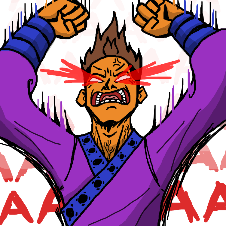 Drawing in battle of the champions by SeanTrunks