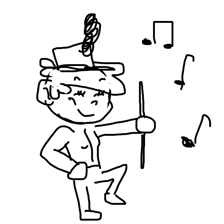 Drawing in Forward March! by CherryFlavored