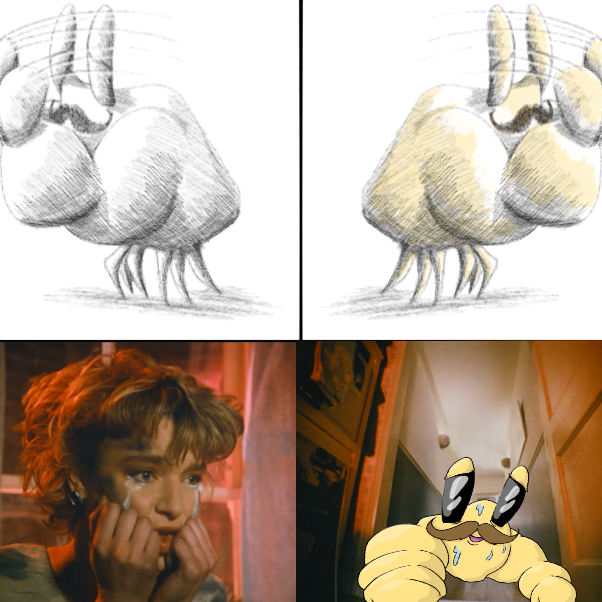 In a day or twooooooo... - Online Drawing Game Comic Strip Panel by Wizard Croissant