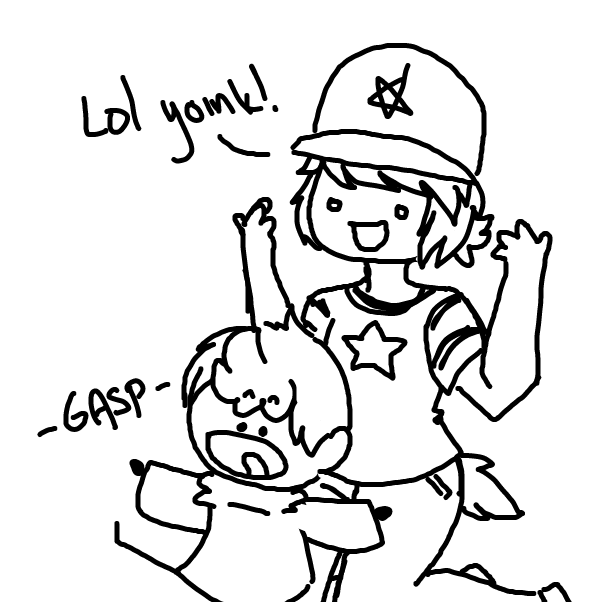  - Online Drawing Game Comic Strip Panel by Nephtys