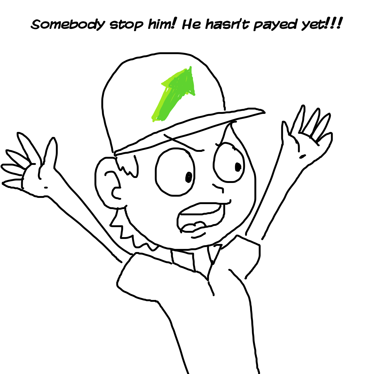  - Online Drawing Game Comic Strip Panel by CherryFlavored