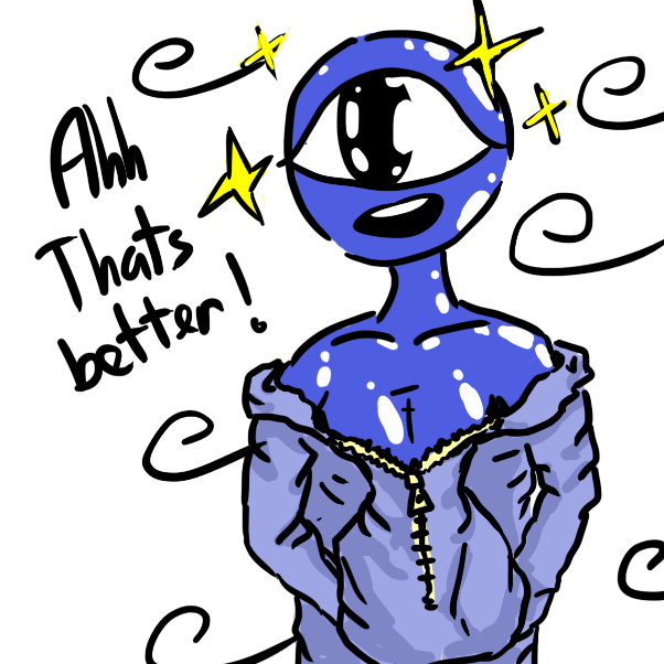 Drawing in Why is he angie? by Robro