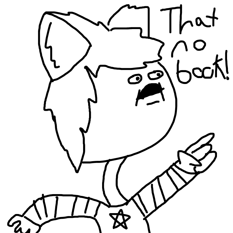 That's no book - Online Drawing Game Comic Strip Panel by thePlopper