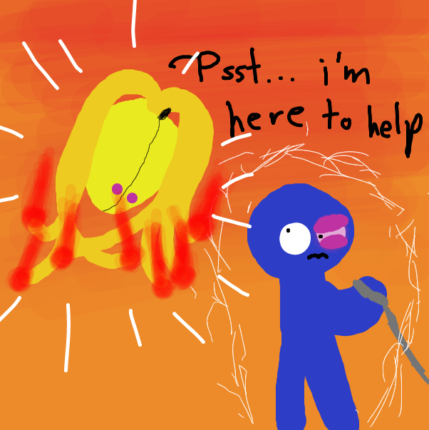 Drawing in Battle for the front page by ItzAki