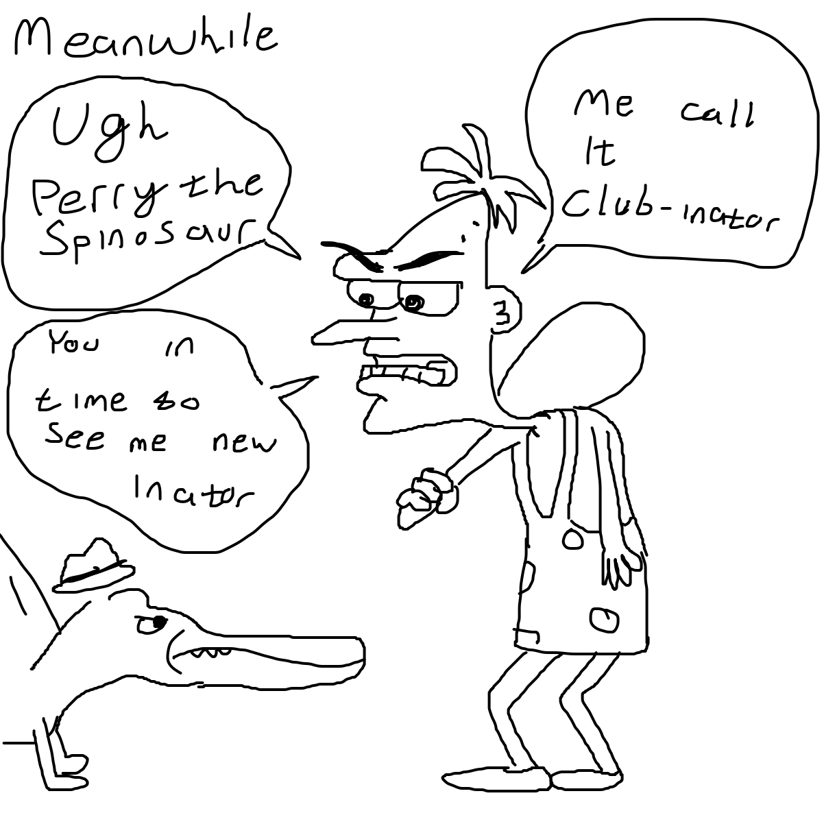  - Online Drawing Game Comic Strip Panel by CherryFlavored