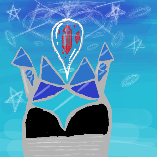 Drawing in Crystallion by ItzAki