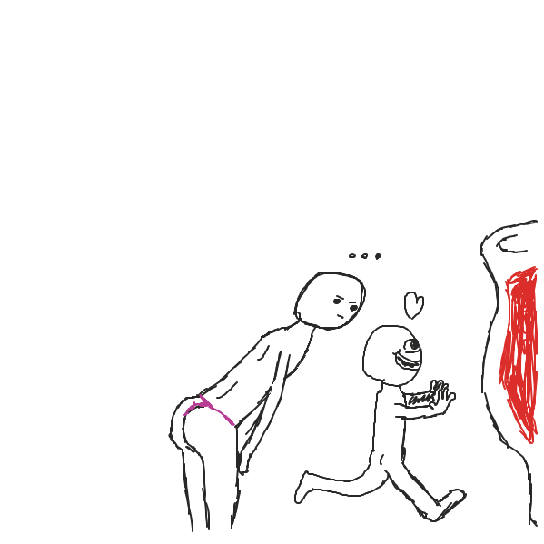 Drawing in dirty by Captain Fetus