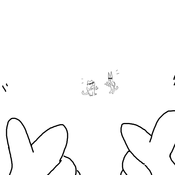 Drawing in cool cats by Robro