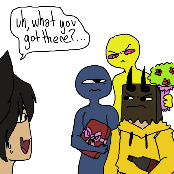  - Online Drawing Game Comic Strip Panel by Nephtys