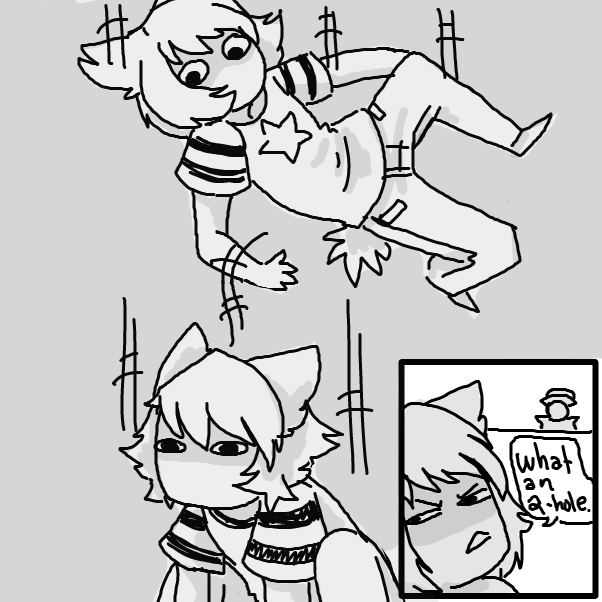  - Online Drawing Game Comic Strip Panel by Nephtys