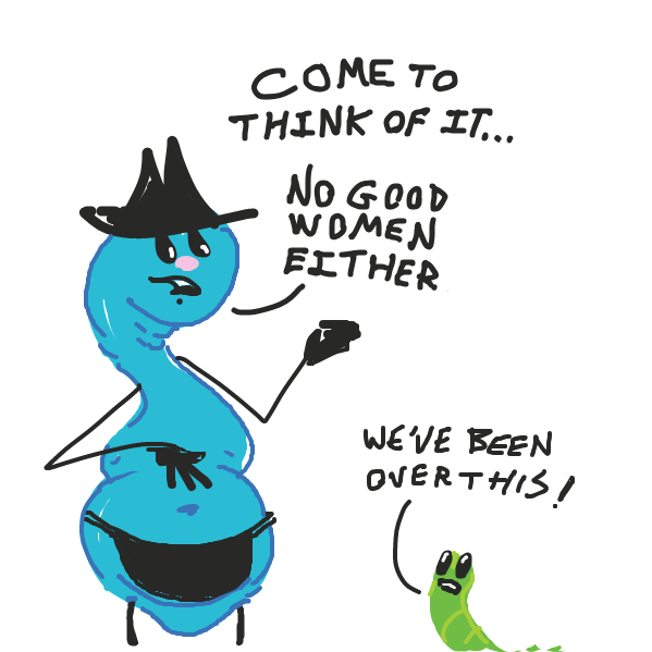 Drawing in I got a joke... by jamdaddy