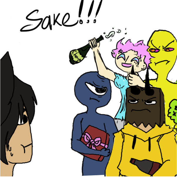 Drawing in Romatic comedy by Robro