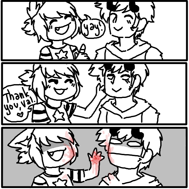  - Online Drawing Game Comic Strip Panel by Nephtys