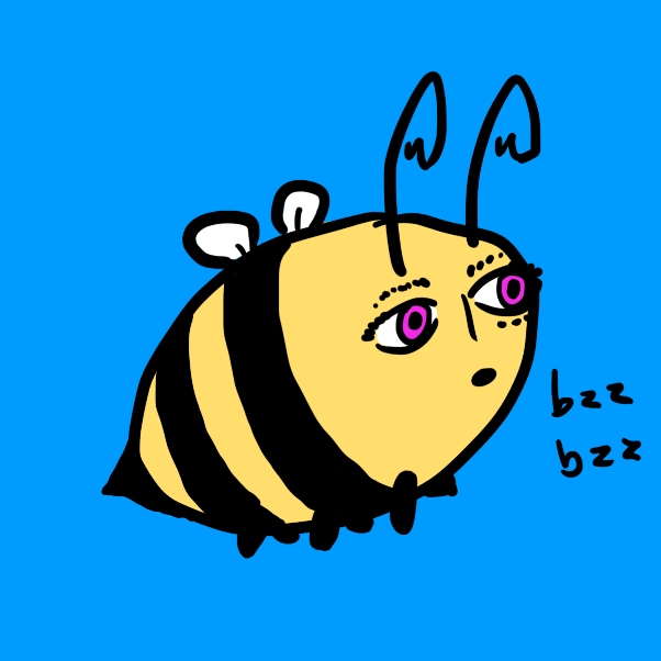 Drawing in Buzz Buzz by Robro