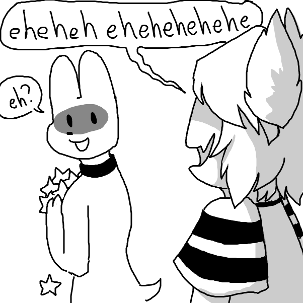 Im gonna getcha! *grabby hands* - Online Drawing Game Comic Strip Panel by Nephtys