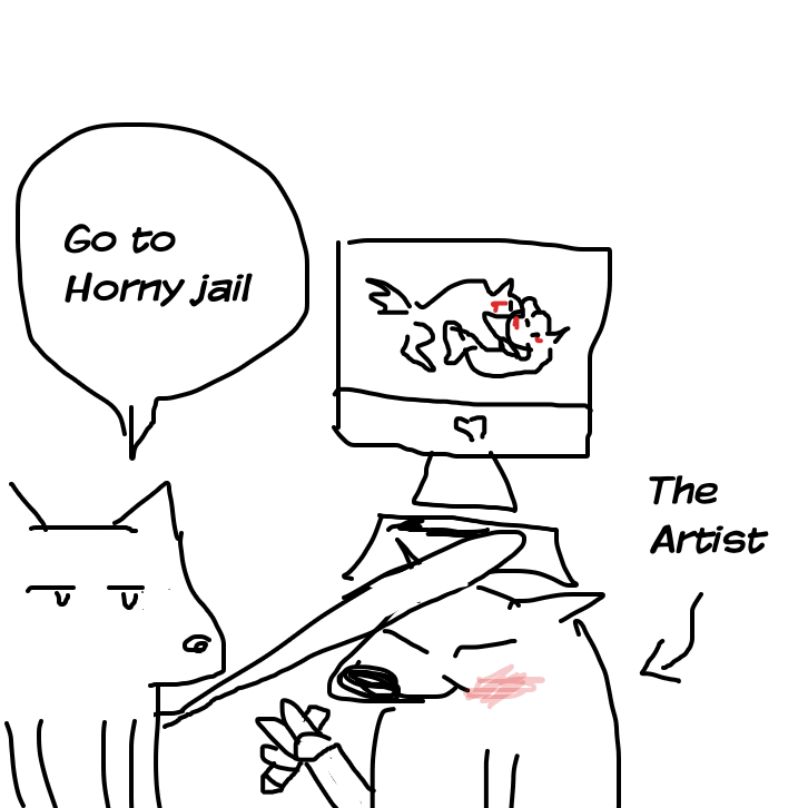  - Online Drawing Game Comic Strip Panel by CherryFlavored