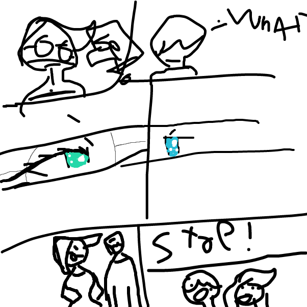 Drawing in :p you by alice