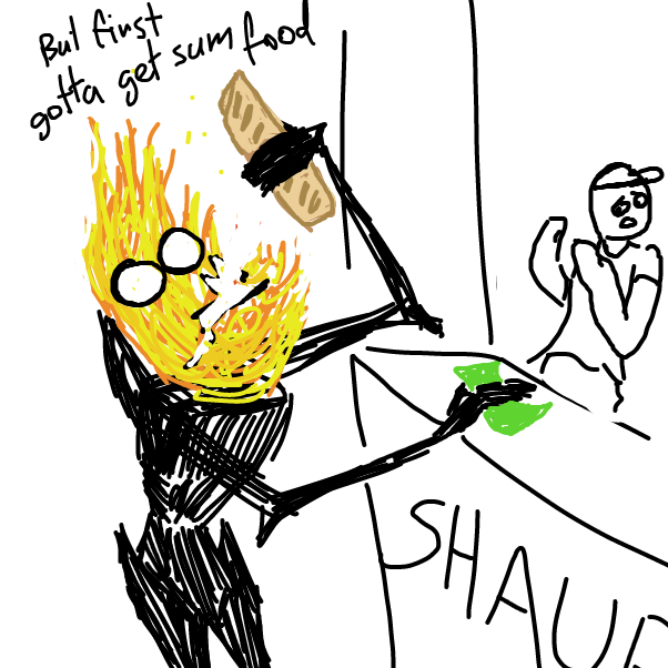 Drawing in Hurry Home by Robro