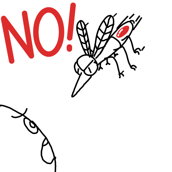 Drawing in Mosquito by bazookangaroo