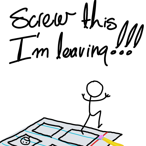  - Online Drawing Game Comic Strip Panel by bazookangaroo