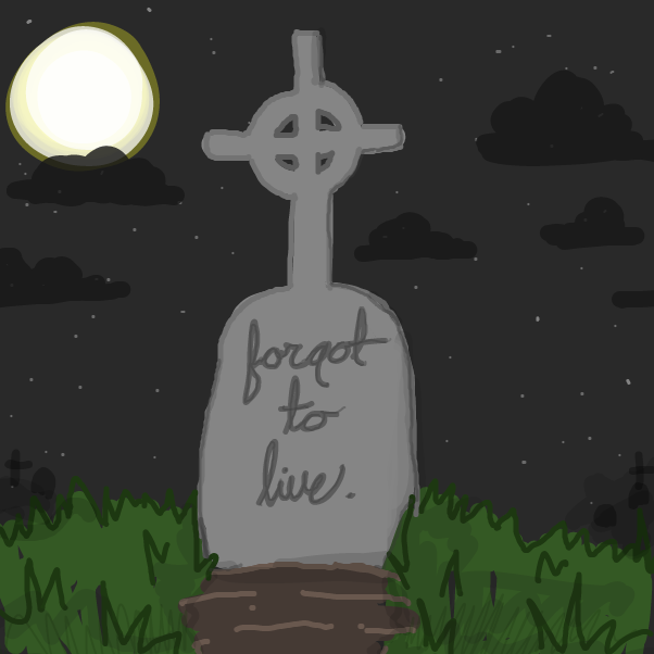 they died because they forgot not to - Online Drawing Game Comic Strip Panel by bazookangaroo