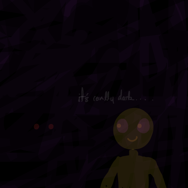 Drawing in The void by bazookangaroo