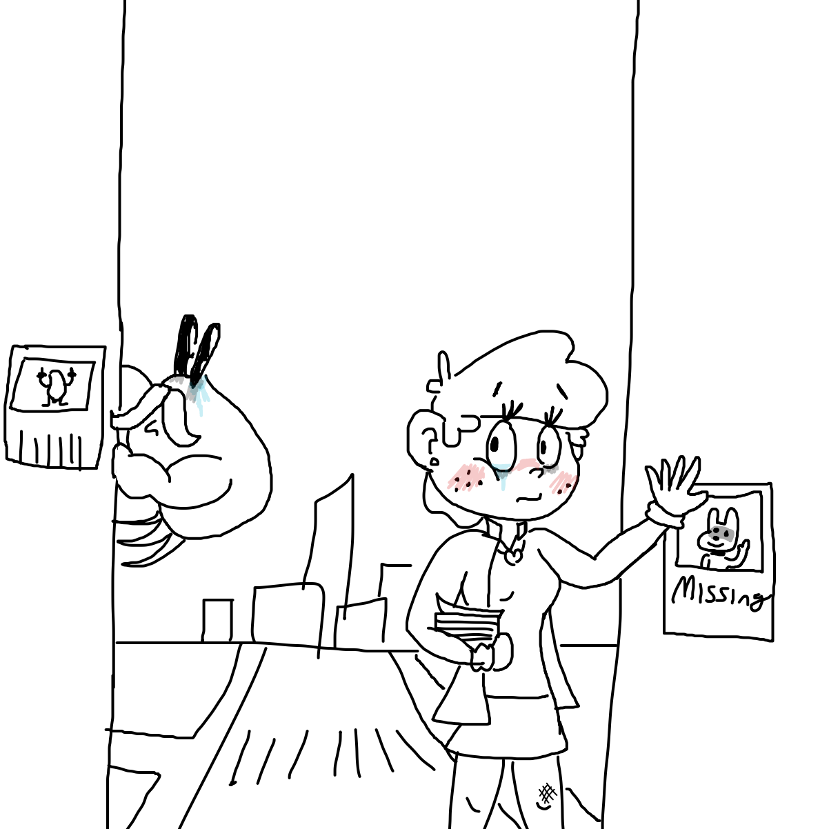  - Online Drawing Game Comic Strip Panel by CherryFlavored